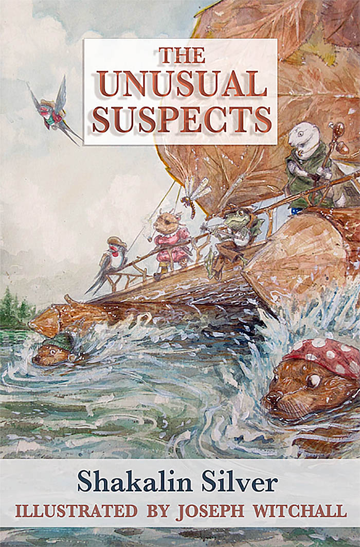 Unusual Suspects e-book cover design